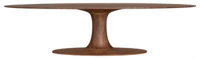 Draaitafel Oval L 300 - 330 cm Eettafel Zeitraum